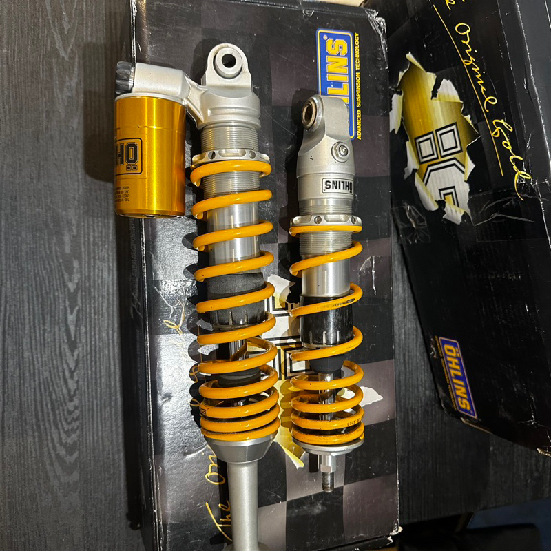shockbreaker shock ohlins p701 p702 vespa sprint primavera lx s original depan belakang