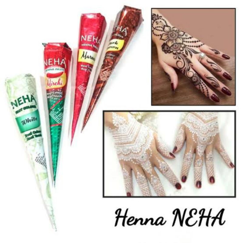 Neha Henna Paste Henna Halal 25 Gr Henna Magic Herbal