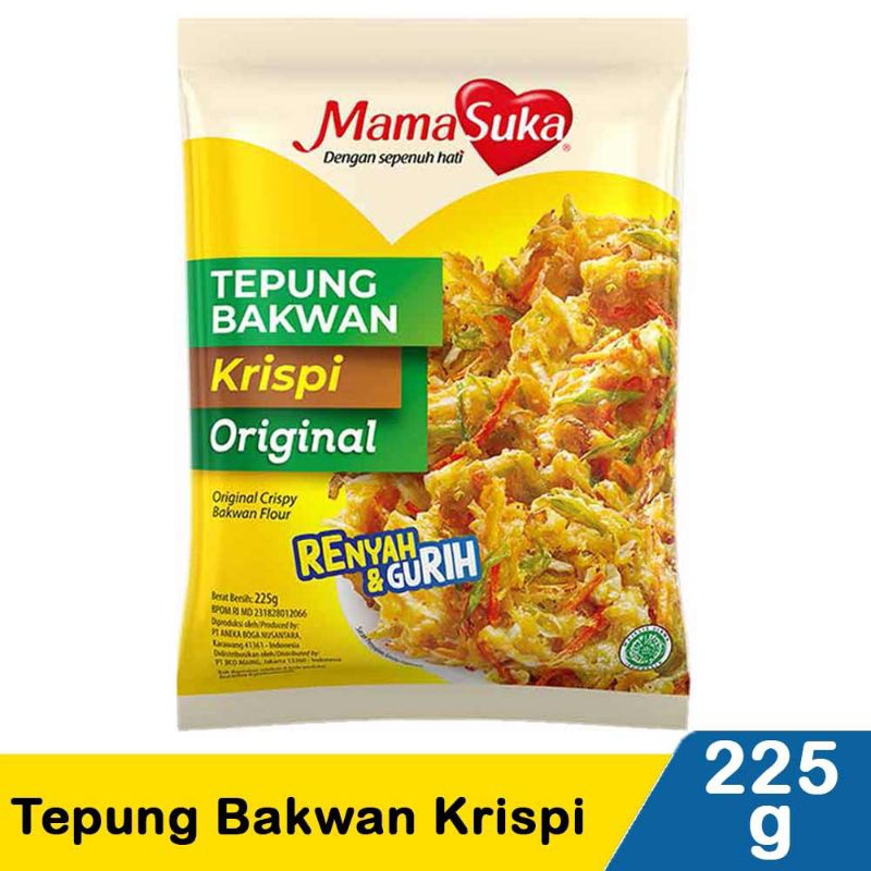 

Tepung Bakwan Krispi Mamasuka 225 Gram