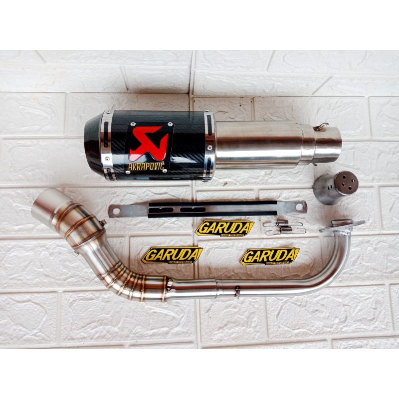 Knalpot Akrapovic GP M1 Nmax Pcx Aerox Scoopy Adv Mio Vario Beat Xeon