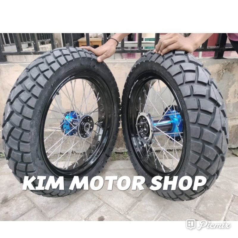 whelset Yamaha wr155. Super moto Yamaha wr155 Tromol ORI 300+350-17 ban semi trail