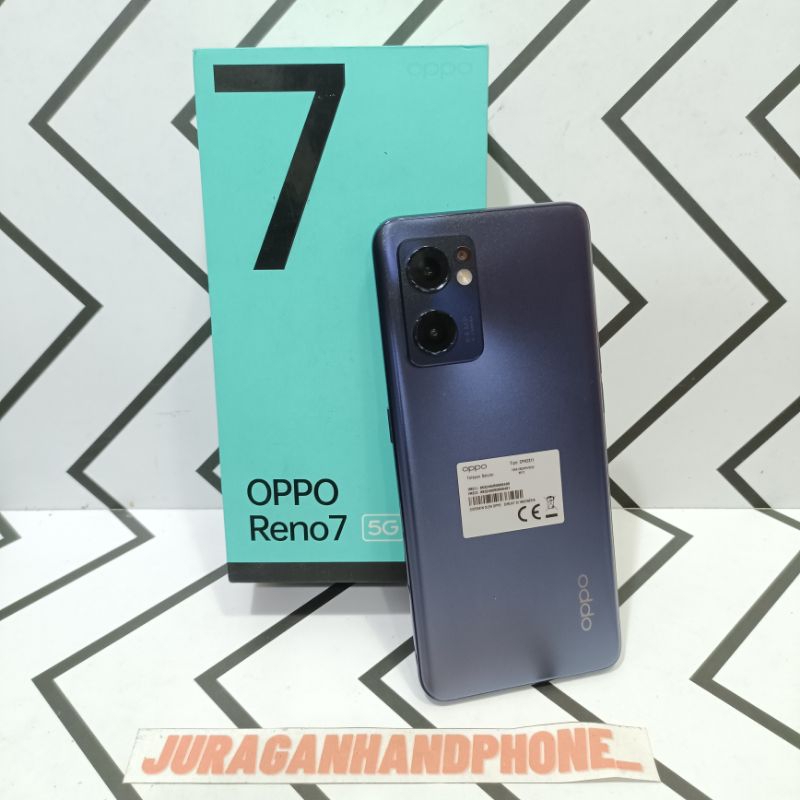 Oppo Reno 7 5G Ram 8/256GB Hp Second Seken Bekas Fullset