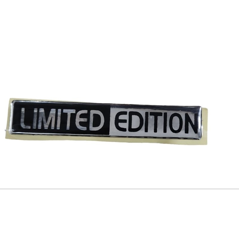 

Stiker Timbul Limited edition