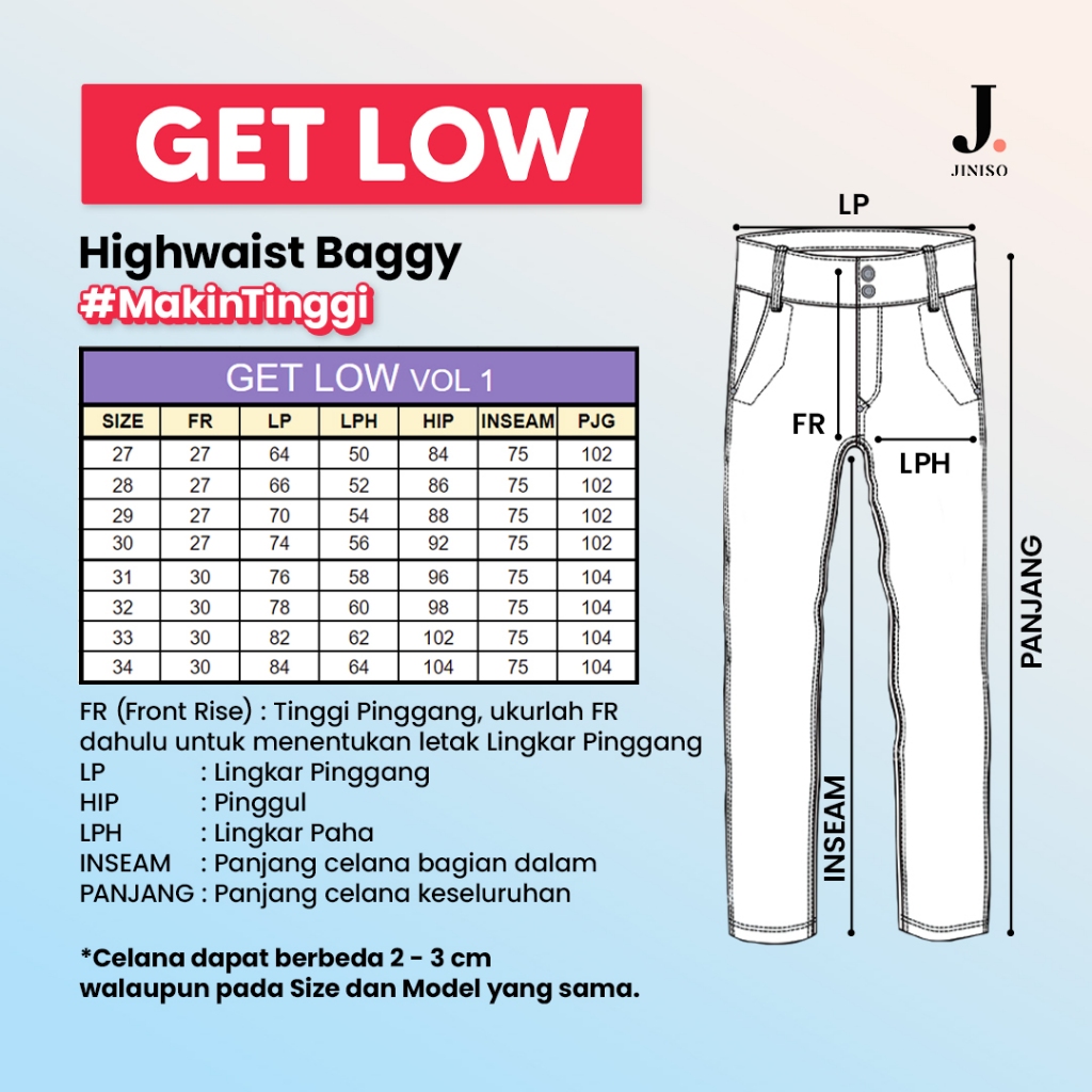 JINISO - Baggy Loose Get Low Jeans Vol. 1 Image 4
