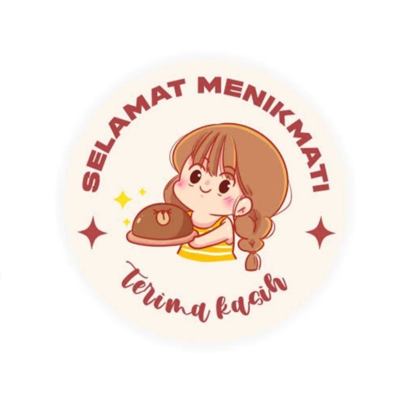 

STIKER LABEL TERIMAKASIH 500 PCS