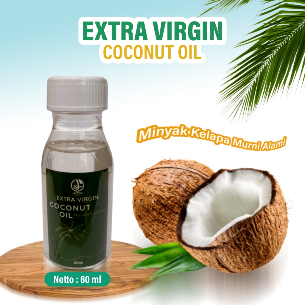 

Minyak Kelapa Murni 100% VCO Lathisa 60Ml