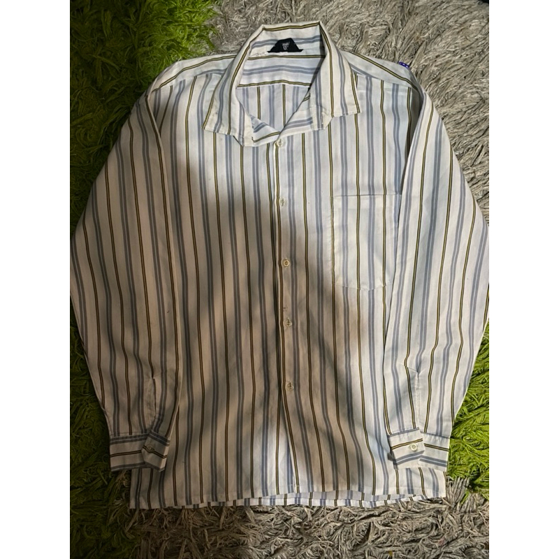 kemeja stripe