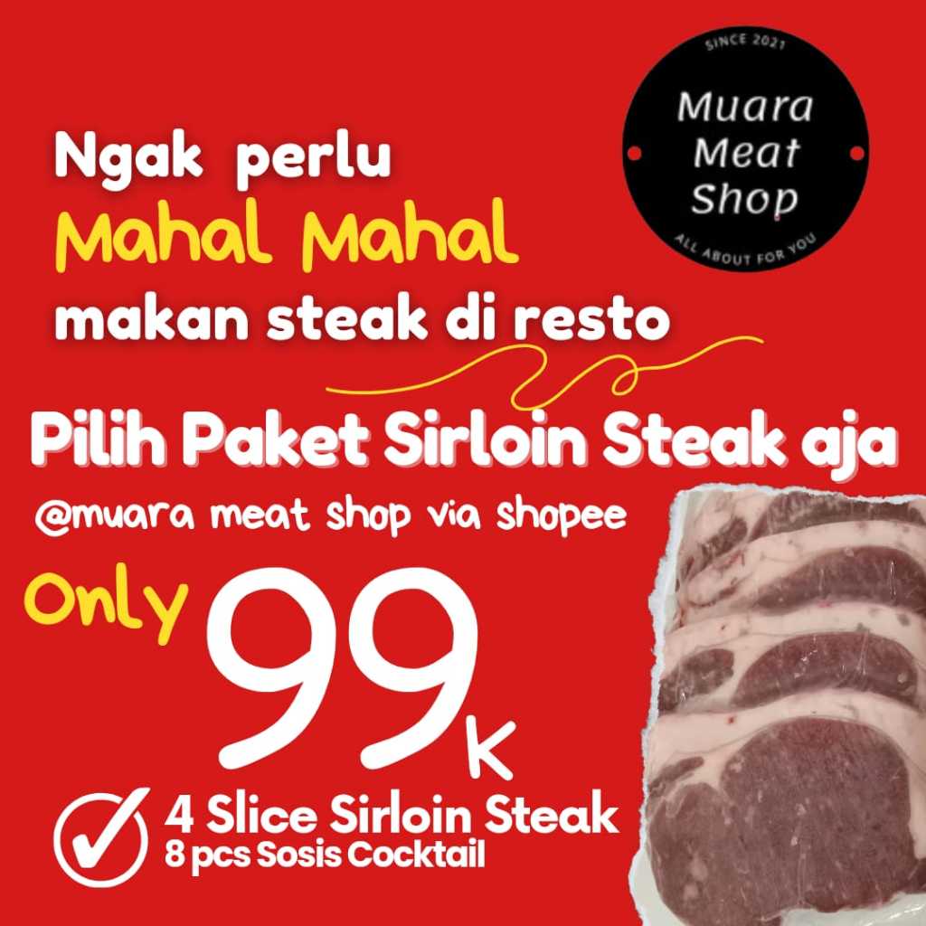 

Paket Sirloin Steak Termurah bandung