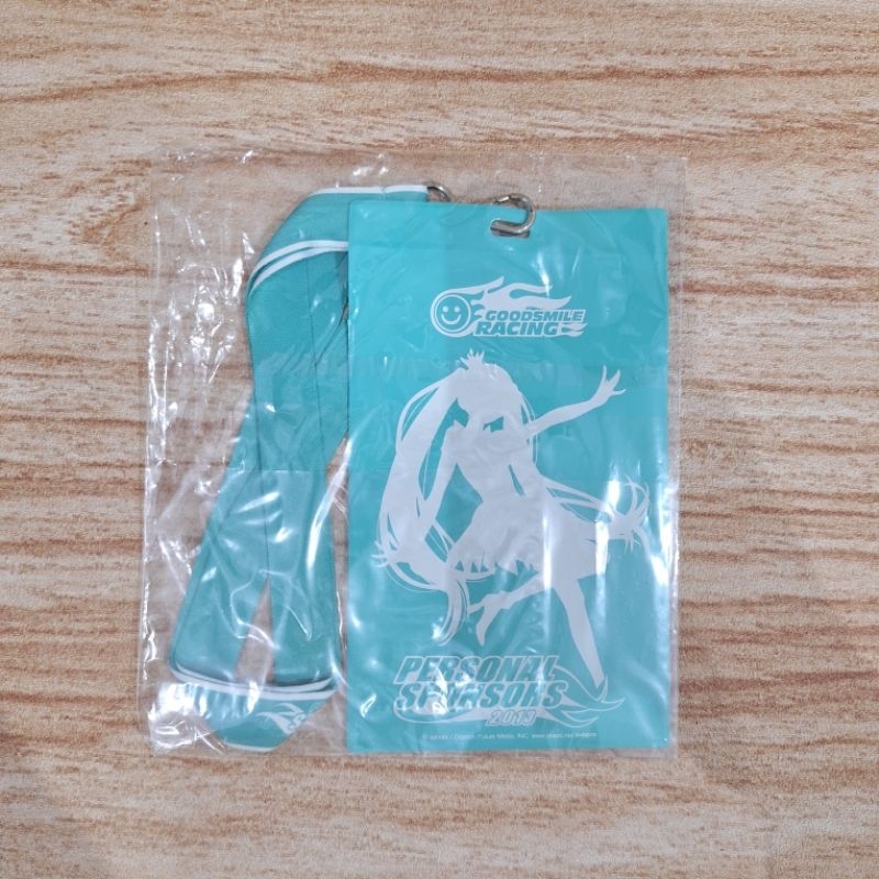 

GSR & Studie Team UKYO Hatsune Miku Personal Sponsors 2013 Case Lanyard