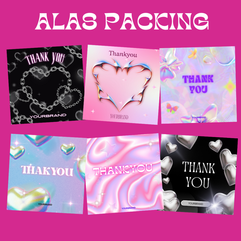 

[FREE PLASTIK] ALAS PACKAGING GELANG MANIK / ALAS PACKING MINIGIFT