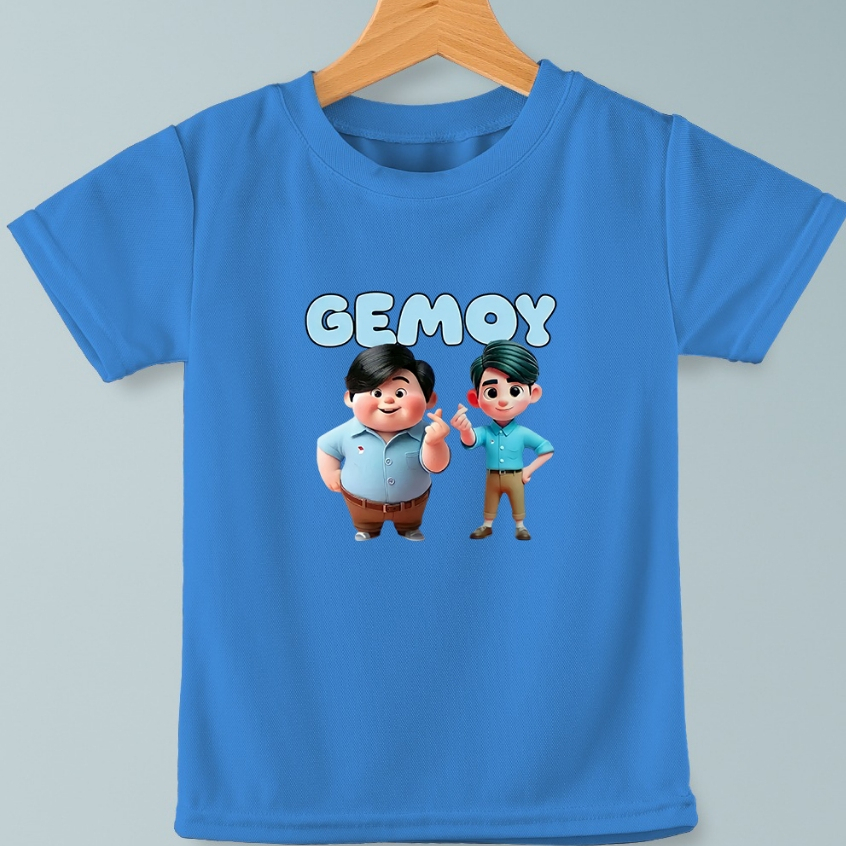 kaos gemoy prabowo gibran 2024 - kaos anak cowok cewek