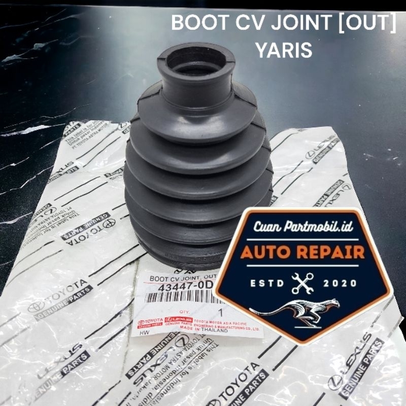 BOOT CV JOINT OUT LUAR YARIS 2007-2013