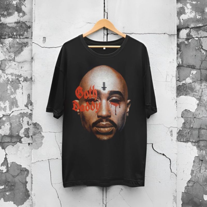 KAOS VINTAGE TUPAC SHAKUR 2PAC
