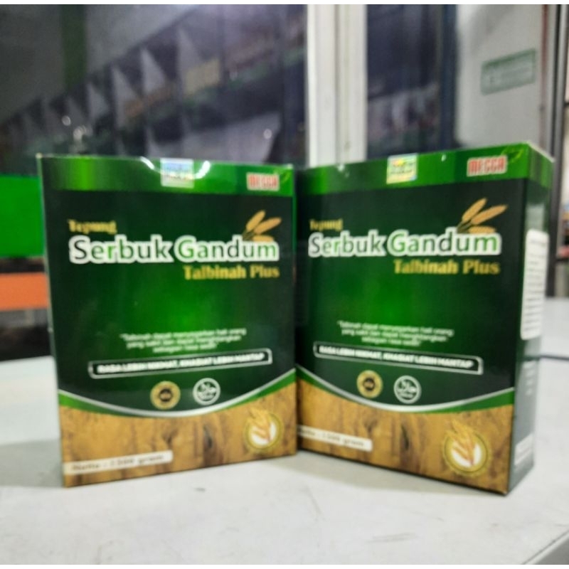 

Tepung Serbuk Gandum Talbinah Plus 500gram MECCA / Menstabilkan produksi asam lambung secara alami .