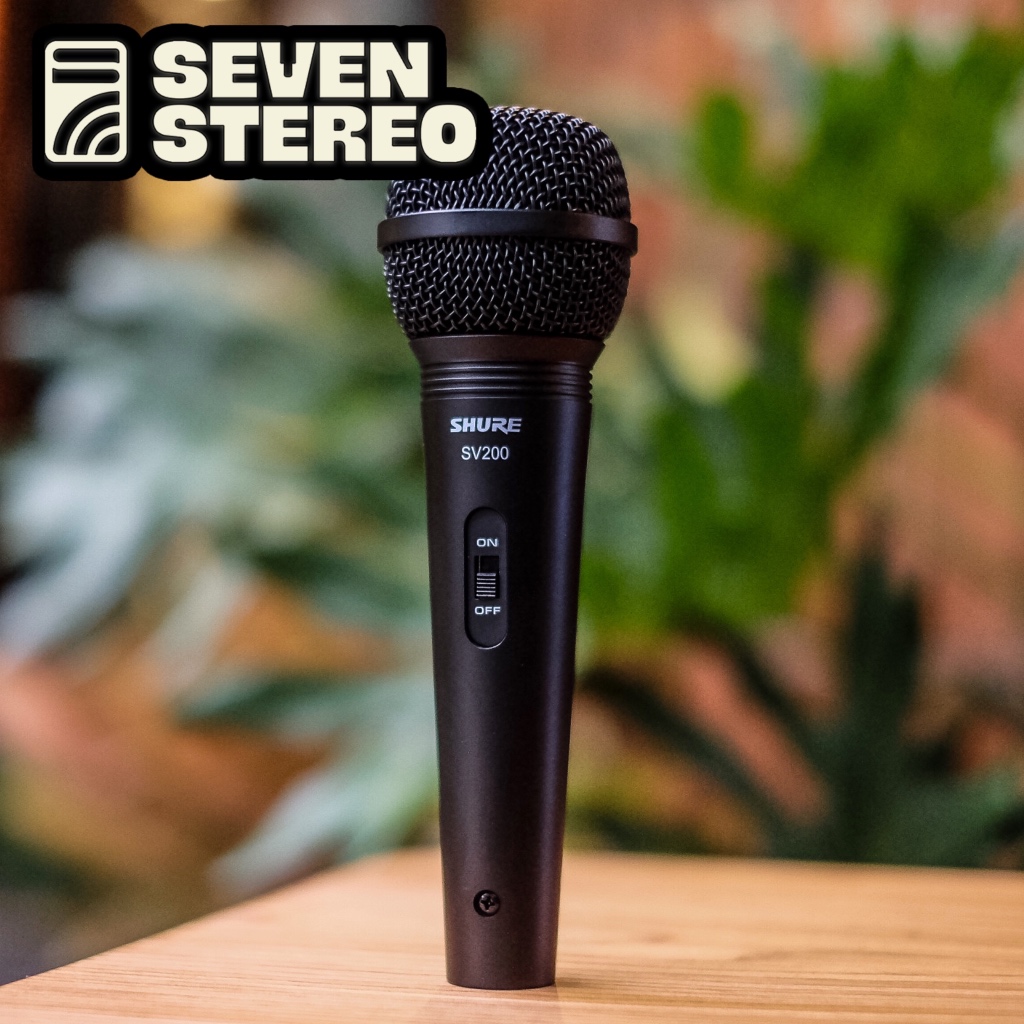 Shure SV200 SV-200 Microphone Original Dynamic mic Karaoke murah