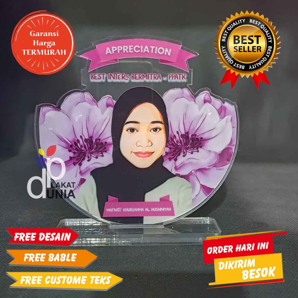 Plakat Bunga | Plakat Akrilik Bunga | Plakat Wedding | Plakat Lamaran | Plakat Anniversary | Plakat 