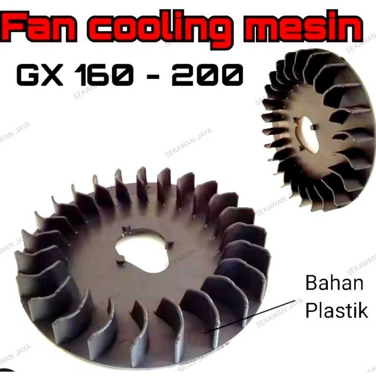 GX160 / Gx 160 Fan cooling / kipas mesin  pengerak GX160 Gx 200  Gx220 kipas magnet