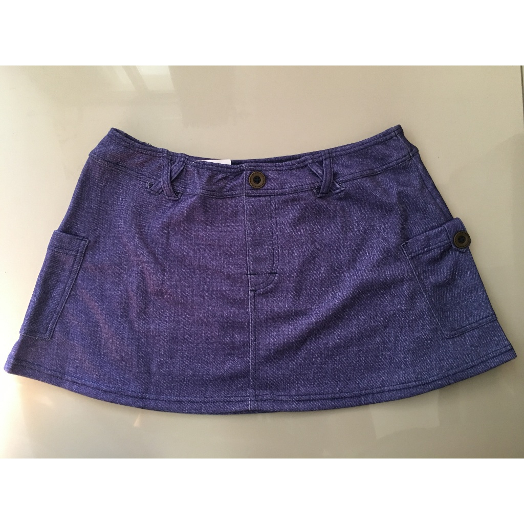 Rok Spandex Angel Blue ala Denim ( Preloved )