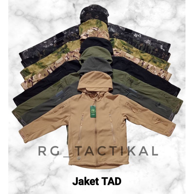 Jaket TAD Taktikal WATERPROOF / Jaket Anti Air