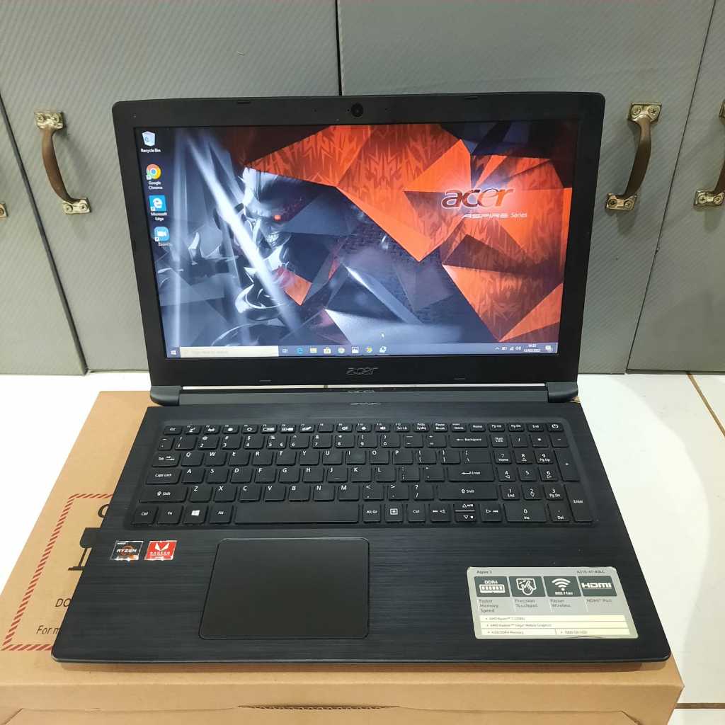 Laptop Acer Aspire 3 A315-41, AMD RYZEN 3 - 2200U, 4/1 TB, ORI & GARANSI