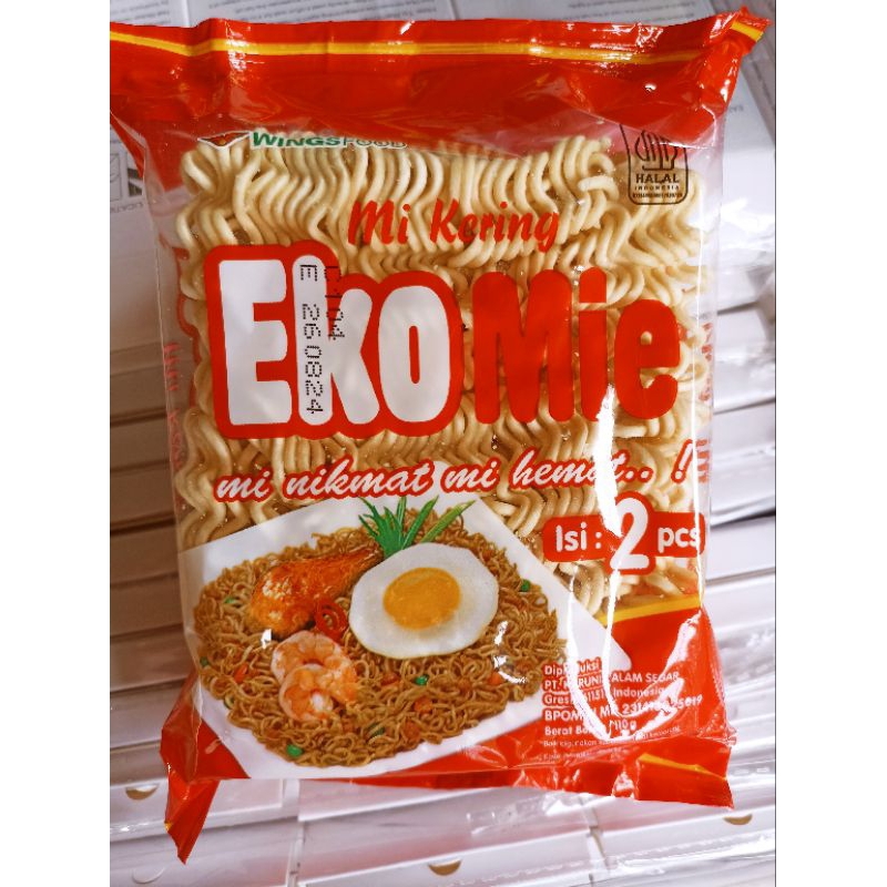 

ekomie mi kering isi 2 110gr mie eko