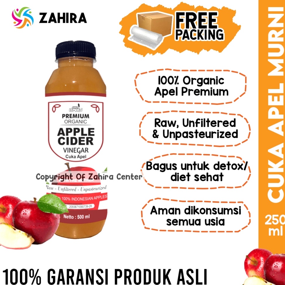 

Pesan cepat ORGANIC CUKA APEL 25ml Apple Cider Vinegar Natural Raw Premium Quality Murni With The Mother Diet
