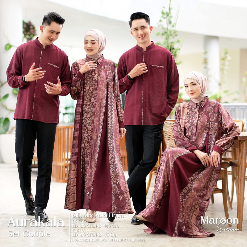 Couple set Gamis Aurakala by Tulus Signature