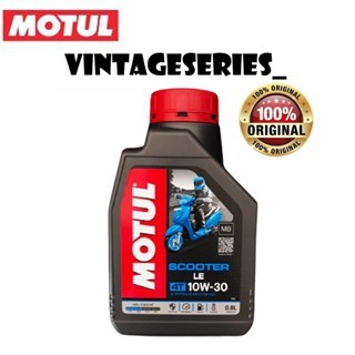 OLI MESIN MOTUL SCOTER LE 10W30 0.8L - OLI MESIN MOTOR MATIC OLI MOTUL MATIC ORIGINAL 0,8