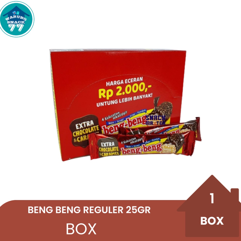 

Serba baru BENGBENG REGULER EXTRA CHOCOLATE 25 GR BOX