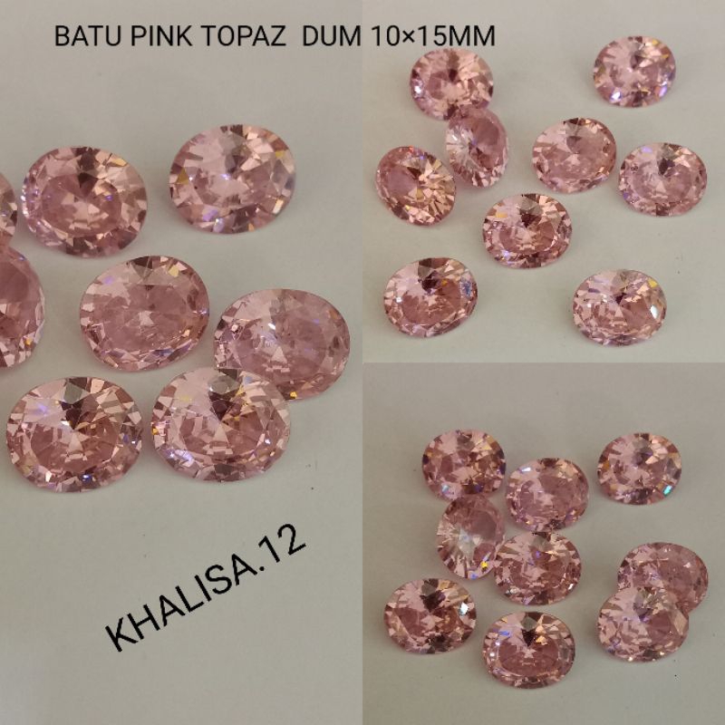 BATU PINK TOPAS CATING