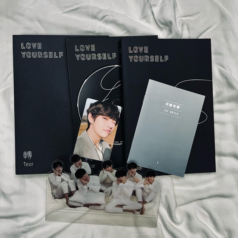 BTS TEAR ALBUM VERSI Y PRELOVED SECOND