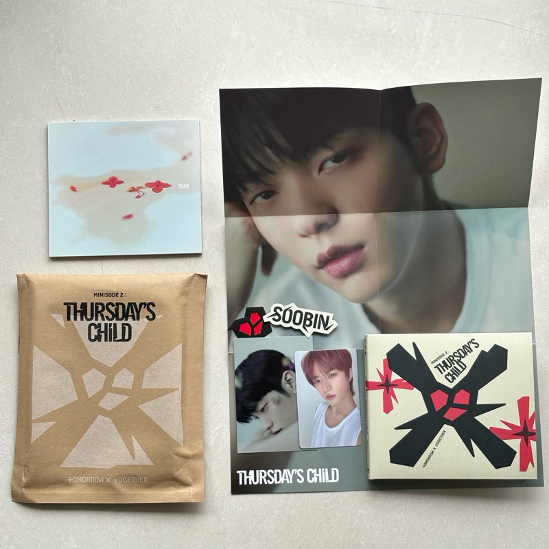 [READY UNSEALED] TXT TOMORROW X TOGETHER MINISODE2 THURSDAY'S CHILD TEAR VERSION (SOOBIN, BEOMGYU SE