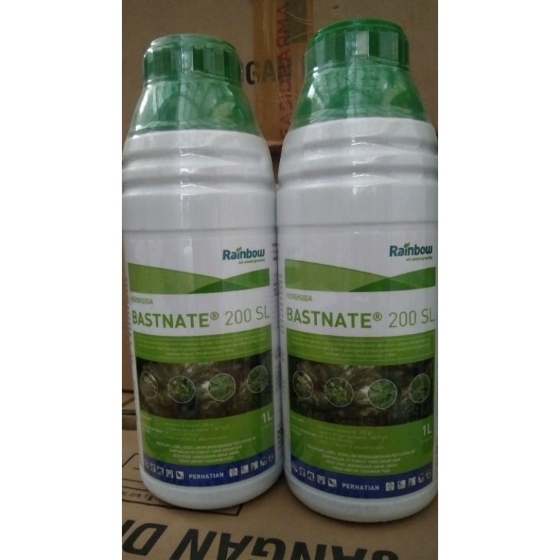 Herbisida kontak dan sistemik BASNATE 200 SL ( Pembasmi Rumput lulangan ) 1 Liter