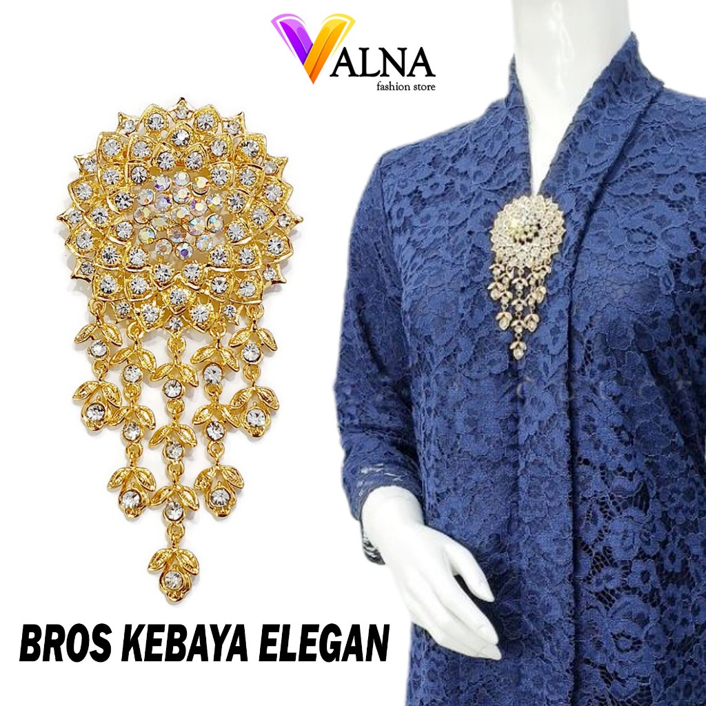 BROS KEBAYA ELEGAN BROSS PENGANTIN AKSESORIS KEBAYA BANYAK MODEL