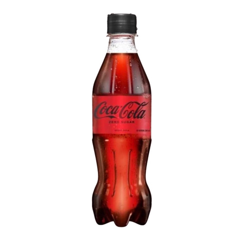 

Coca Cola Minuman Soda Soft Drink Zero Sugar Botol 390 mL