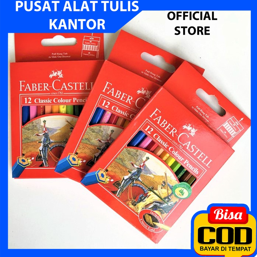 

Pensil 12 Warna Pendek Faber Castell 115851 Classic Colour Pencils