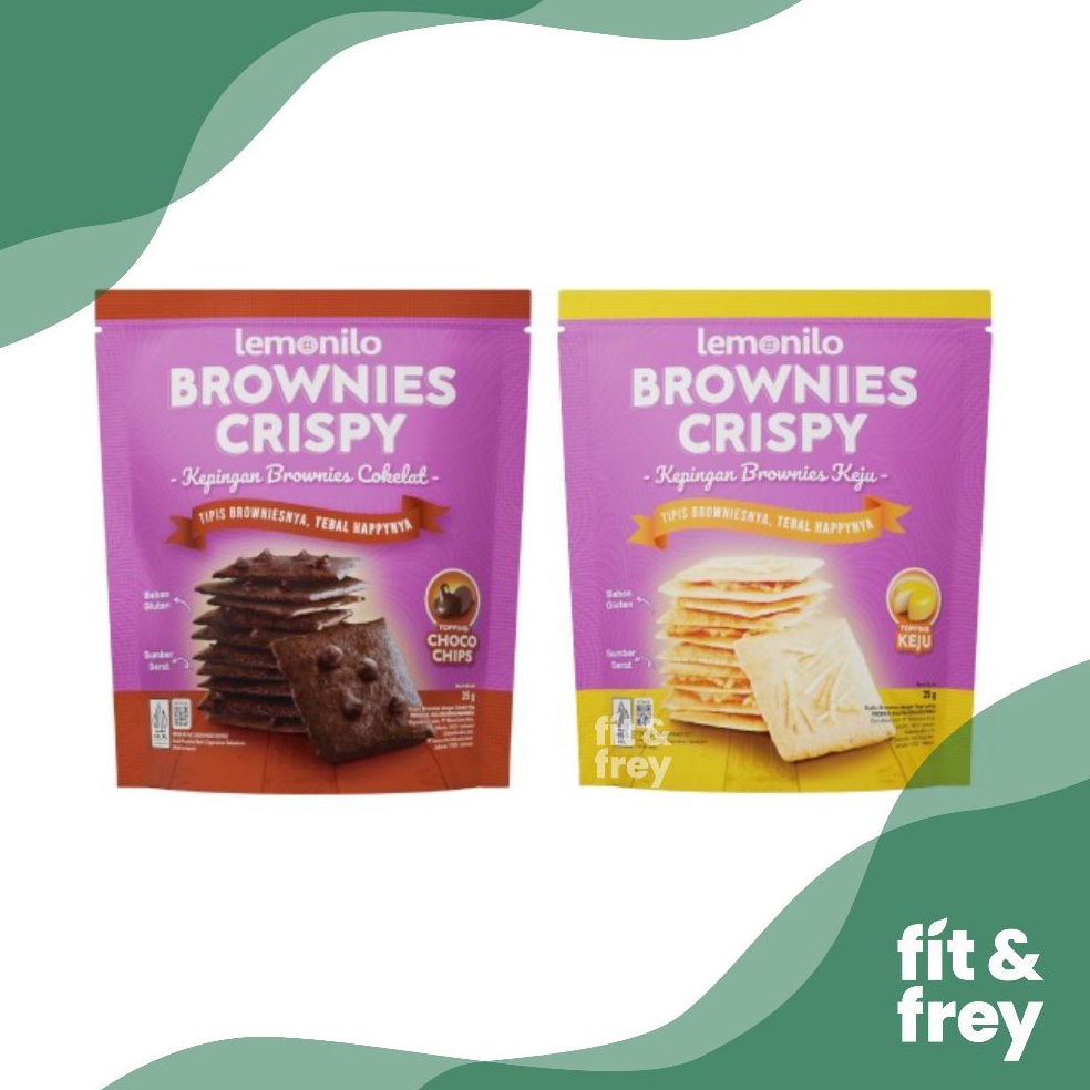 

Sikat Sekarang LEMONILO Brownies Crispy Chocochips Keju Cemilan Diet Sehat Lemonilo Bronis Coklat Lemonilo Brownie Cheese