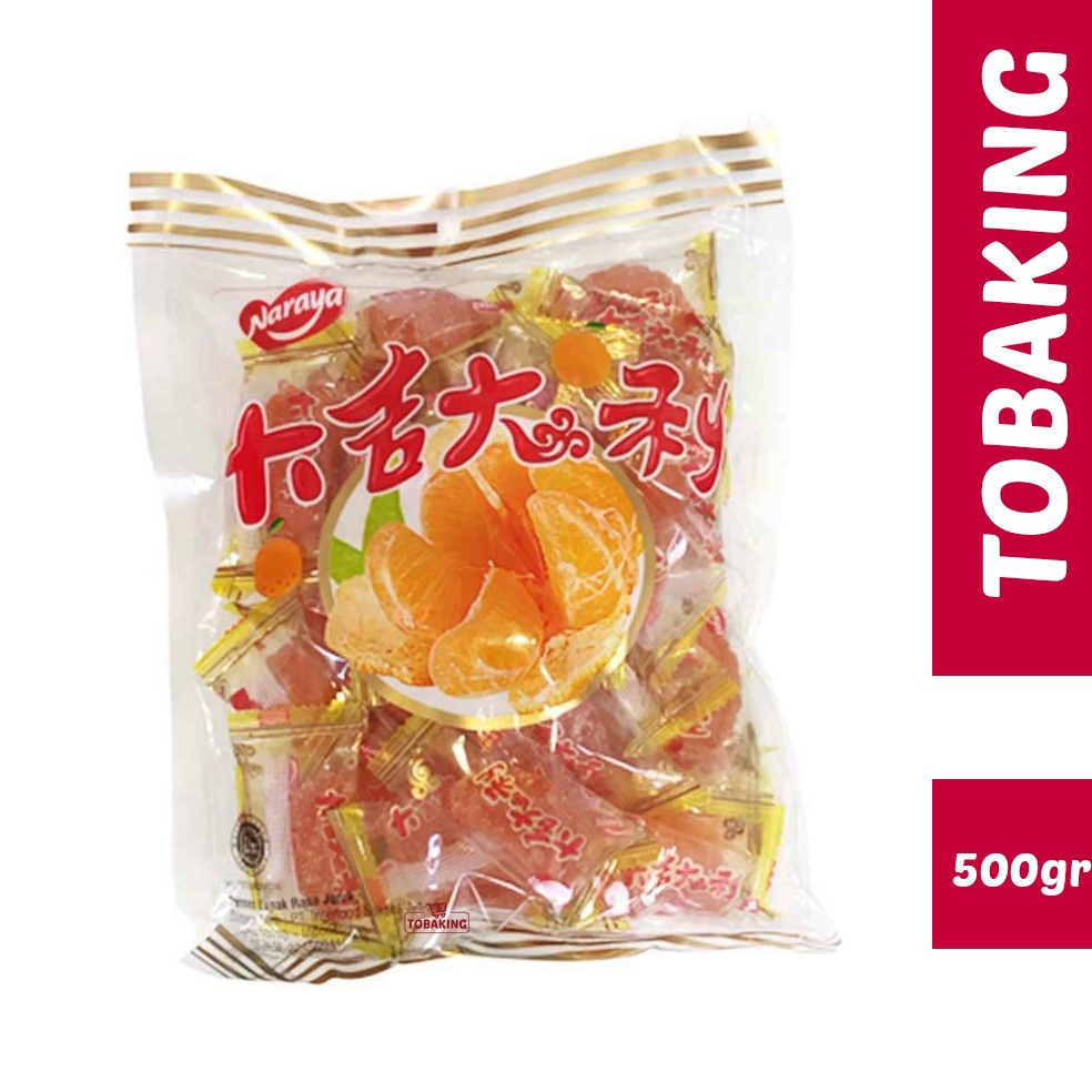 

Barang keren Naraya Permen Jelly Jeruk Mandarin 5gr HALAL
