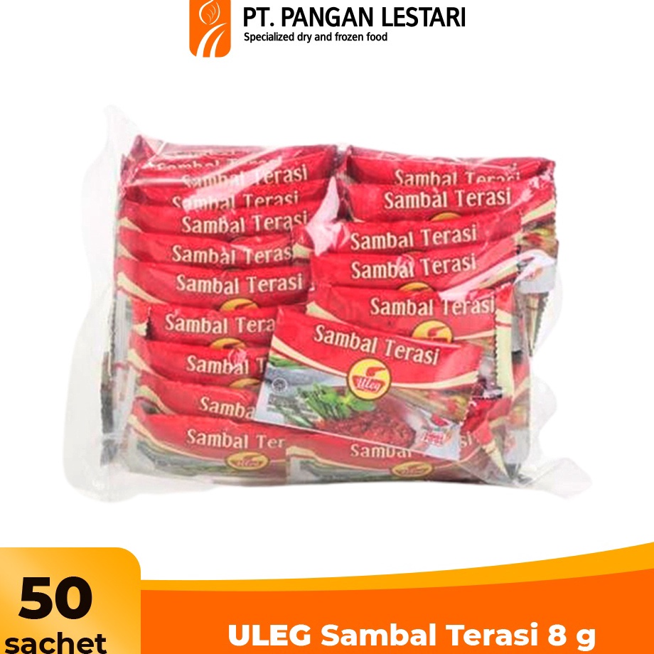 

Sale plus ULEG Sambal Terasi Sachet Kecil 8 gr x 5 pcs