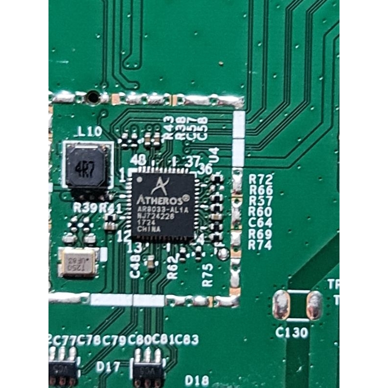 ic lan tplink mikrotik AR8033AL1A  copotan router barang ori