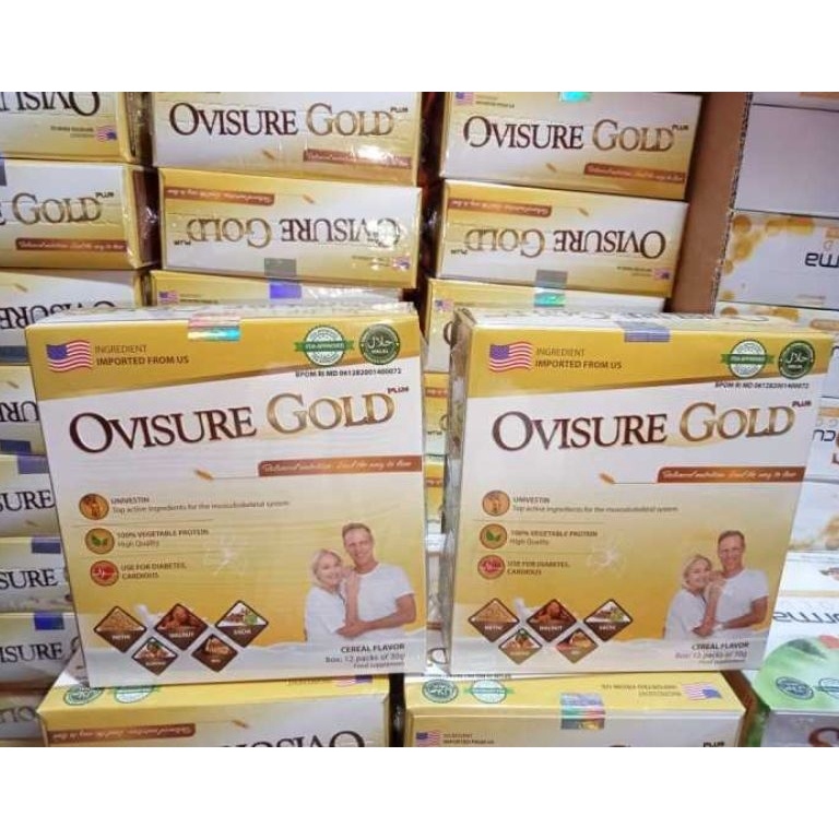 

Sikat abis Paket 2 Box OVISURE GOLD MILK SUSU OBAT TULANG DAN SENDI YANG SEHAT 1 DIMFOR USA