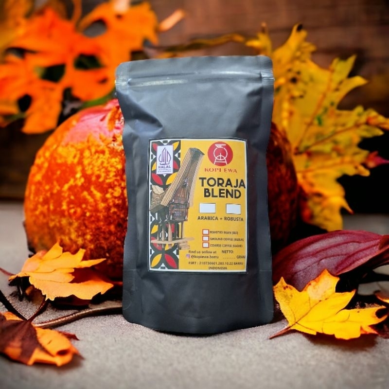 

TORAJA BLEND (ARABIKA TORAJA : ROBUSTA TORAJA) 250gram