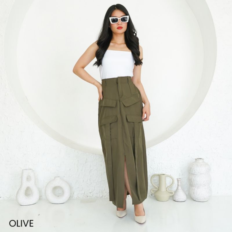 cargo skirt evra / cargo skirt kekinian