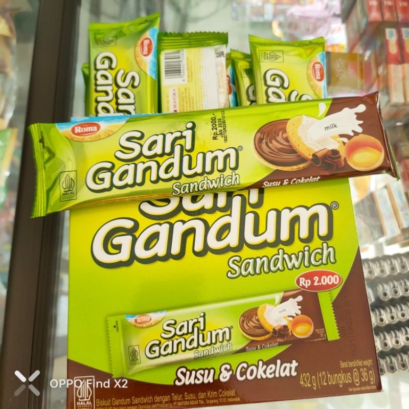 

ROMA SARI GANDUM 36GR/12 @2000