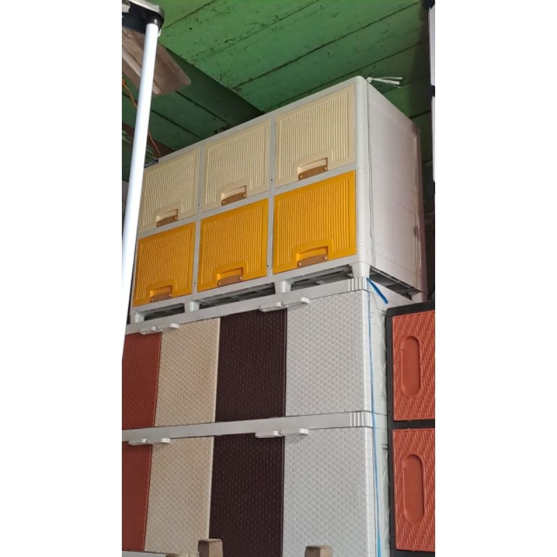 lemari buffet tv plastik napolly