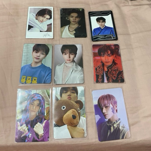 Taeyong PC Photocard Punch Sticker Favorite Year Book Nature Republic Album