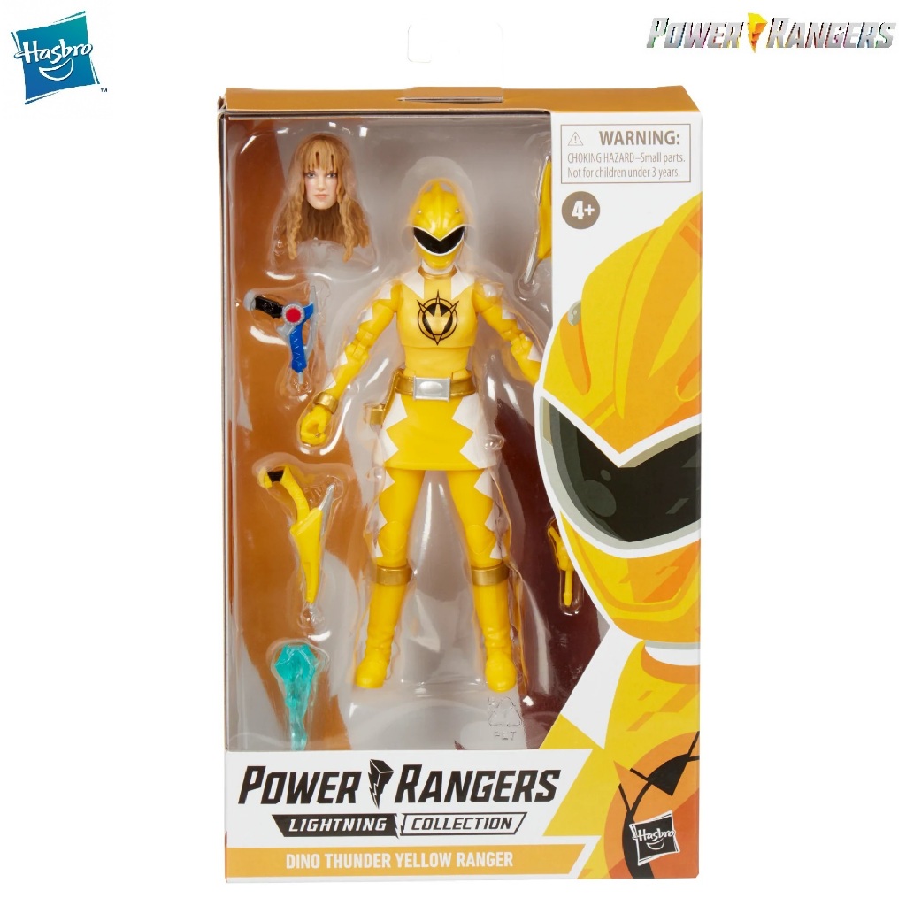 POWER RANGERS Lightning Collection Dino Thunder Yellow Ranger Figure HPRF4508