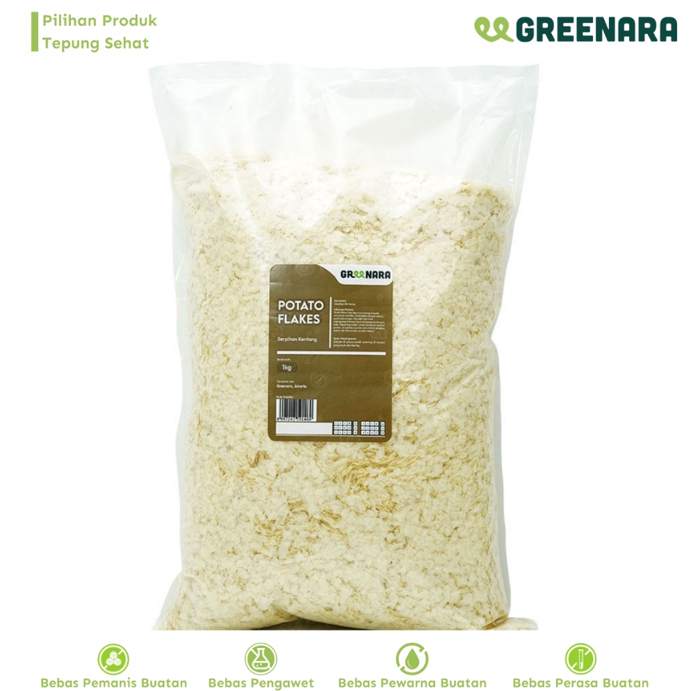 

Prm Greenara Serpihan Kentang 1Kg Ptat Flakes 8F7