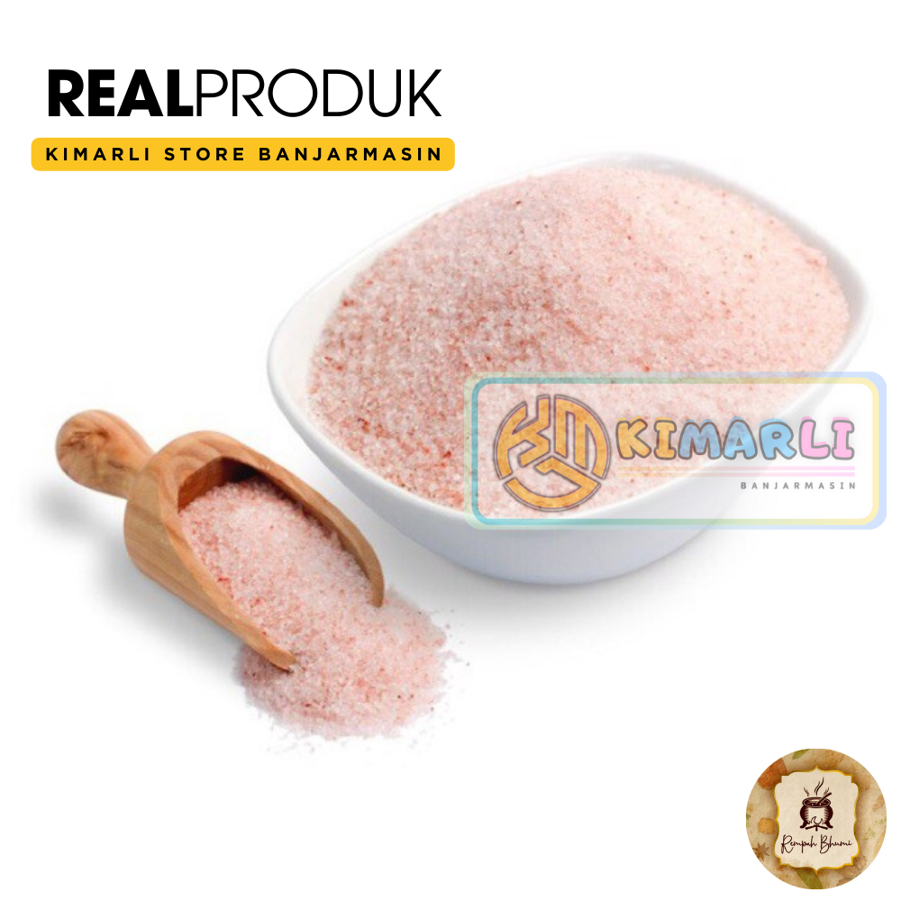 

50g || Garam Himalaya Premium Organic Original 100% Natural | Himsalt Organik Himalayan Pink Salt Pure Murni Sea Salt Rock Salt By. kimarli