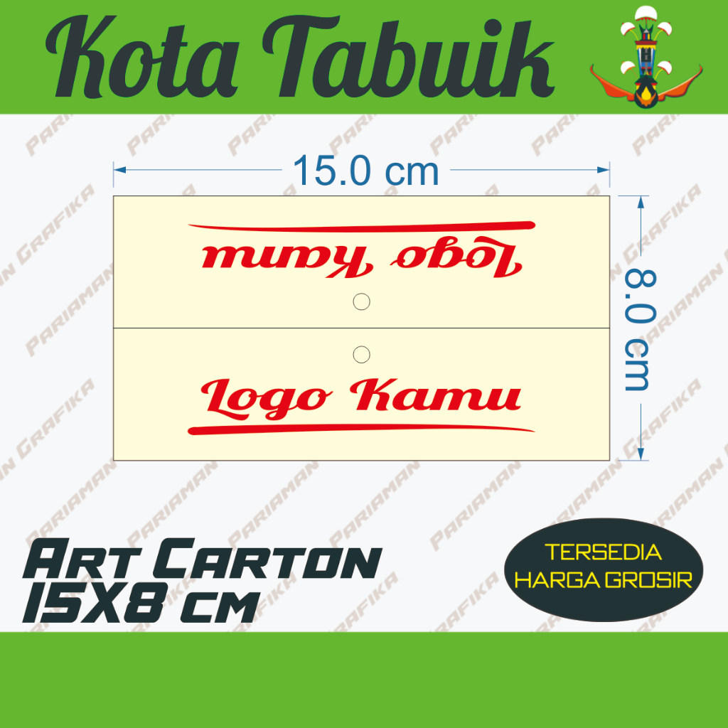 

Hangtag Lipat 15x8 cm